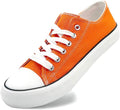 Unisex low-top lace-up casual canvas sneakers—lightweight, classic, and stylish.