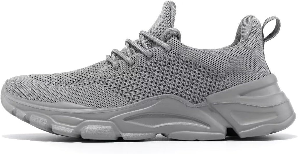 Men's Slip on Walking Shoes Ultra Light Breathable Non Slip Running Shoes Casual Fashion Sneakers Mesh Workout Sports